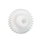 Igus Iguform S270 21 Teeth Spur Gear, 0.7 Module, 4mm Bore Diam, 14.7mm Pitch Diam, 9mm Hub Diam