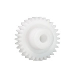 Igus Iguform S270 32 Teeth Spur Gear, 0.7 Module, 6mm Bore Diam, 22.4mm Pitch Diam, 12mm Hub Diam
