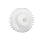 Igus Iguform S270 48 Teeth Spur Gear, 0.7 Module, 8mm Bore Diam, 33.6mm Pitch Diam, 18mm Hub Diam