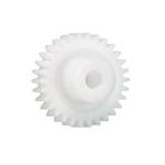 Igus Iguform S270 52 Teeth Spur Gear, 0.7 Module, 8mm Bore Diam, 36.4mm Pitch Diam, 18mm Hub Diam