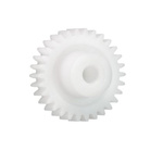 Igus Iguform S270 64 Teeth Spur Gear, 0.7 Module, 8mm Bore Diam, 44.8mm Pitch Diam, 18mm Hub Diam