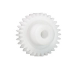 Igus Iguform S270 36 Teeth Spur Gear, 1 Module, 8mm Bore Diam, 36mm Pitch Diam, 18mm Hub Diam