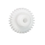 Igus Iguform S270 54 Teeth Spur Gear, 1 Module, 8mm Bore Diam, 54mm Pitch Diam, 21mm Hub Diam