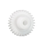 Igus Iguform S270 58 Teeth Spur Gear, 1 Module, 8mm Bore Diam, 58mm Pitch Diam, 21mm Hub Diam
