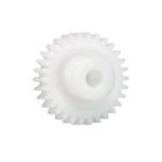 Igus Iguform S270 60 Teeth Spur Gear, 1 Module, 8mm Bore Diam, 60mm Pitch Diam, 21mm Hub Diam