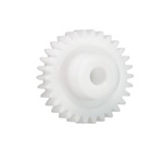 Igus Iguform S270 90 Teeth Spur Gear, 1 Module, 10mm Bore Diam, 90mm Pitch Diam, 21mm Hub Diam