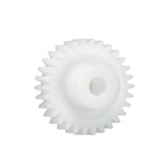 Igus Iguform S270 20 Teeth Spur Gear, 1.25 Module, 5mm Bore Diam, 25mm Pitch Diam, 12mm Hub Diam