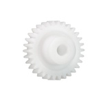 Igus Iguform S270 64 Teeth Spur Gear, 1.25 Module, 10mm Bore Diam, 80mm Pitch Diam, 21mm Hub Diam