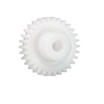 Igus Iguform S270 80 Teeth Spur Gear, 1.25 Module, 12mm Bore Diam, 100mm Pitch Diam, 24mm Hub Diam