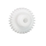 Igus Iguform S270 100 Teeth Spur Gear, 1.25 Module, 12mm Bore Diam, 125mm Pitch Diam, 24mm Hub Diam