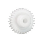 Igus Iguform S270 20 Teeth Spur Gear, 1.5 Module, 8mm Bore Diam, 30mm Pitch Diam, 17mm Hub Diam