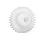 Igus Iguform S270 22 Teeth Spur Gear, 1.5 Module, 8mm Bore Diam, 33mm Pitch Diam, 17mm Hub Diam