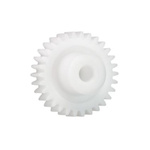 Igus Iguform S270 24 Teeth Spur Gear, 1.5 Module, 8mm Bore Diam, 36mm Pitch Diam, 19mm Hub Diam