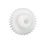 Igus Iguform S270 38 Teeth Spur Gear, 1.5 Module, 10mm Bore Diam, 57mm Pitch Diam, 24mm Hub Diam