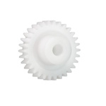 Igus Iguform S270 40 Teeth Spur Gear, 1.5 Module, 10mm Bore Diam, 60mm Pitch Diam, 24mm Hub Diam
