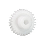 Igus Iguform S270 42 Teeth Spur Gear, 1.5 Module, 10mm Bore Diam, 63mm Pitch Diam, 24mm Hub Diam