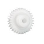Igus Iguform S270 21 Teeth Spur Gear, 2 Module, 10mm Bore Diam, 42mm Pitch Diam, 20mm Hub Diam
