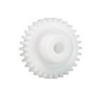 Igus Iguform S270 30 Teeth Spur Gear, 2 Module, 10mm Bore Diam, 60mm Pitch Diam, 24mm Hub Diam