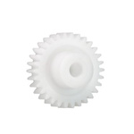 Igus Iguform S270 90 Teeth Spur Gear, 2 Module, 20mm Bore Diam, 180mm Pitch Diam, 40mm Hub Diam