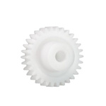 Igus Iguform S270 110 Teeth Spur Gear, 2 Module, 20mm Bore Diam, 220mm Pitch Diam, 40mm Hub Diam