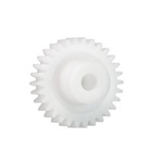 Igus Iguform S270 14 Teeth Spur Gear, 2.5 Module, 10mm Bore Diam, 35mm Pitch Diam, 20mm Hub Diam
