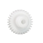 Igus Iguform S270 17 Teeth Spur Gear, 2 Module, 10mm Bore Diam, 42.5mm Pitch Diam, 20mm Hub Diam