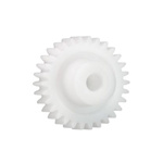 Igus Iguform S270 30 Teeth Spur Gear, 2.5 Module, 12mm Bore Diam, 75mm Pitch Diam, 24mm Hub Diam