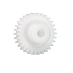 Igus Iguform S270 35 Teeth Spur Gear, 2.5 Module, 14mm Bore Diam, 87.5mm Pitch Diam, 30mm Hub Diam