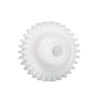 Igus Iguform S270 38 Teeth Spur Gear, 2.5 Module, 14mm Bore Diam, 95mm Pitch Diam, 30mm Hub Diam