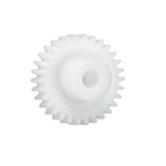 Igus Iguform S270 85 Teeth Spur Gear, 2.5 Module, 20mm Bore Diam, 212.5mm Pitch Diam, 40mm Hub Diam