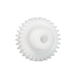 Igus Iguform S270 23 Teeth Spur Gear, 3 Module, 12mm Bore Diam, 69mm Pitch Diam, 24mm Hub Diam