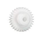 Igus Iguform S270 50 Teeth Spur Gear, 3 Module, 20mm Bore Diam, 150mm Pitch Diam, 40mm Hub Diam