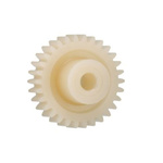 Igus Igutek P360 52 Teeth Spur Gear, 0.5 Module, 6mm Bore Diam, 26mm Pitch Diam, 15mm Hub Diam