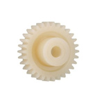 Igus Igutek P360 26 Teeth Spur Gear, 0.7 Module, 6mm Bore Diam, 18.2mm Pitch Diam, 9mm Hub Diam