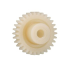 Igus Iguform S270 32 Teeth Spur Gear, 0.7 Module, 6mm Bore Diam, 22.4mm Pitch Diam, 12mm Hub Diam