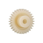 Igus Igutek P360 50 Teeth Spur Gear, 1 Module, 8mm Bore Diam, 50mm Pitch Diam, 18mm Hub Diam