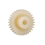 Igus Igutek P360 14 Teeth Spur Gear, 1.25 Module, 5mm Bore Diam, 17.5mm Pitch Diam
