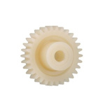 Igus Igutek P360 16 Teeth Spur Gear, 1.25 Module, 5mm Bore Diam, 20mm Pitch Diam, 9mm Hub Diam