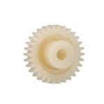 Igus Iguform S270 18 Teeth Spur Gear, 1.25 Module, 5mm Bore Diam, 22.5mm Pitch Diam, 12mm Hub Diam