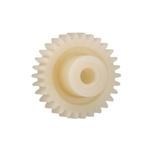 Igus Igutek P360 20 Teeth Spur Gear, 1.25 Module, 5mm Bore Diam, 25mm Pitch Diam, 12mm Hub Diam