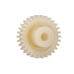 Igus Igutek P360 23 Teeth Spur Gear, 1.25 Module, 6mm Bore Diam, 28.75mm Pitch Diam, 15mm Hub Diam