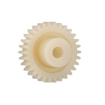 Igus Iguform S270 27 Teeth Spur Gear, 1.5 Module, 8mm Bore Diam, 40.5mm Pitch Diam, 19mm Hub Diam