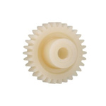 Igus Igutek P360 40 Teeth Spur Gear, 1.5 Module, 10mm Bore Diam, 60mm Pitch Diam, 24mm Hub Diam