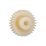 Igus Igutek P360 48 Teeth Spur Gear, 1.5 Module, 10mm Bore Diam, 72mm Pitch Diam, 24mm Hub Diam