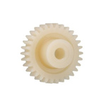 Igus Igutek P360 50 Teeth Spur Gear, 1.5 Module, 12mm Bore Diam, 75mm Pitch Diam, 27mm Hub Diam