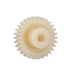 Igus Igutek P360 60 Teeth Spur Gear, 1.5 Module, 12mm Bore Diam, 90mm Pitch Diam, 27mm Hub Diam