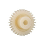 Igus Igutek P360 70 Teeth Spur Gear, 1.5 Module, 14mm Bore Diam, 105mm Pitch Diam, 30mm Hub Diam