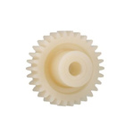 Igus Igutek P360 19 Teeth Spur Gear, 2 Module, 8mm Bore Diam, 38mm Pitch Diam, 17.5mm Hub Diam