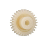 Igus Igutek P360 36 Teeth Spur Gear, 2 Module, 12mm Bore Diam, 72mm Pitch Diam, 26mm Hub Diam