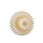 Igus Igutek P360 40 Teeth Spur Gear, 2 Module, 12mm Bore Diam, 80mm Pitch Diam, 26mm Hub Diam